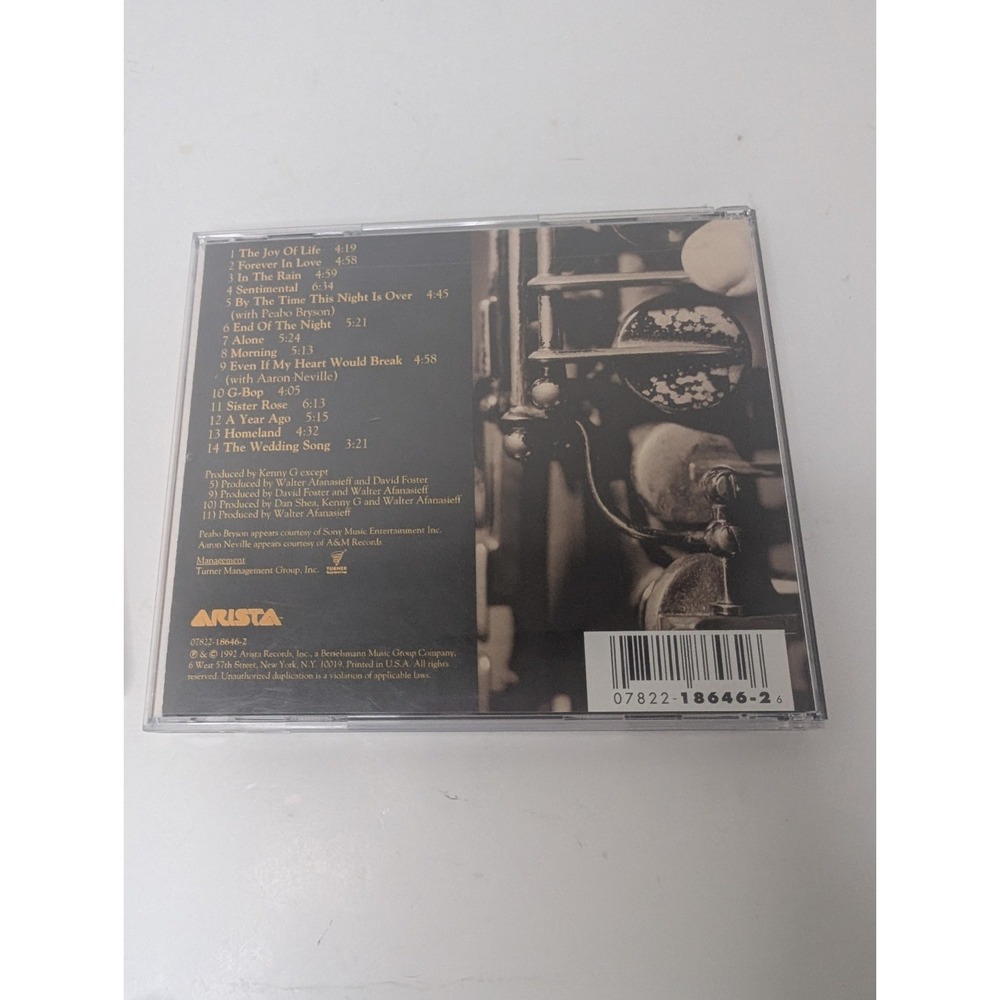 Kenny G CD Lot 2 CDs Breathless 1992 & I'm In The Mood For Love 2006 Smooth Jazz - Picture 9 of 9